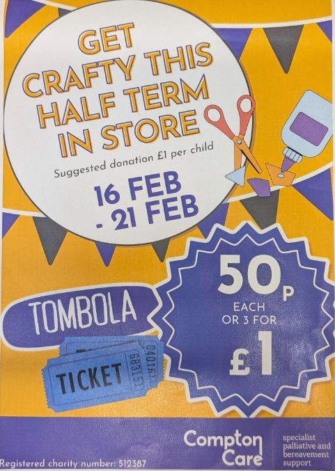 Compton's Coffee Shop - Children's Half Term Crafts
